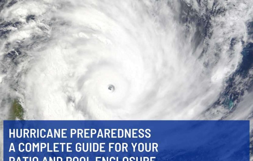 hurricane preparedness for patio and pool enclosure