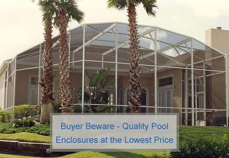 quality pool enclosures