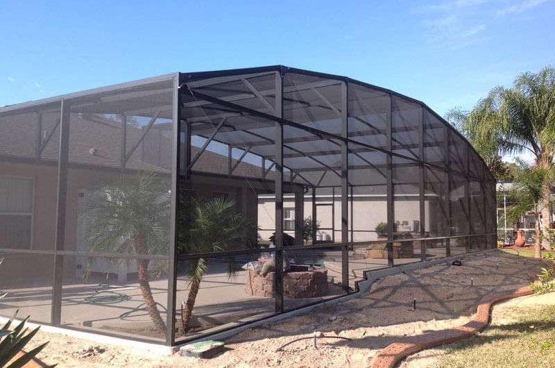 pool enclosure screen types