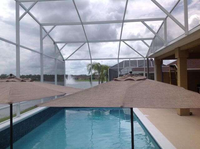 pool screen enclosure installation