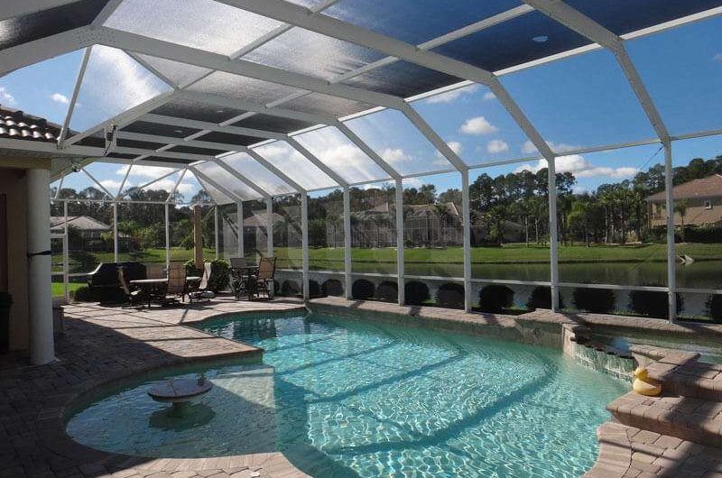 building a pool screen enclosure