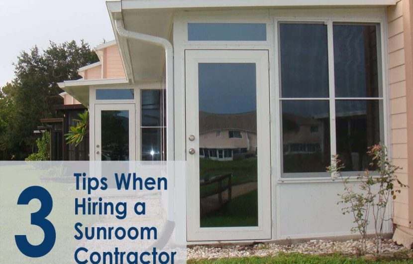 sunroom contractor