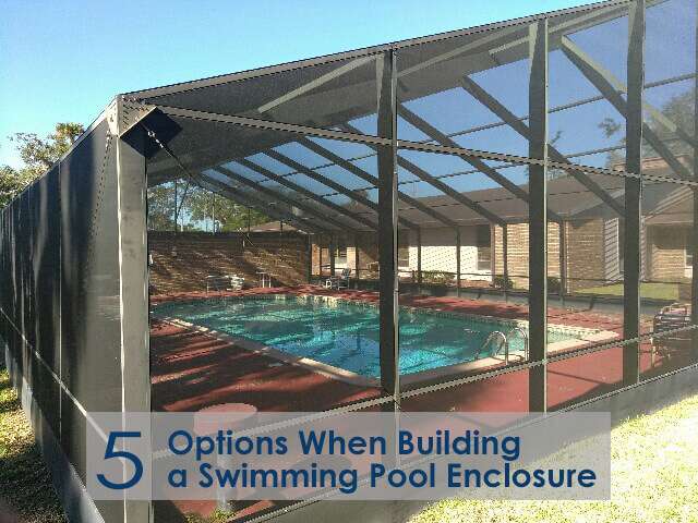 pool enclosure options