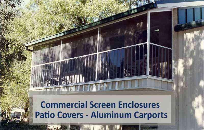 Commercial Patio Covers - Patio Enclosures - Aluminum Carports