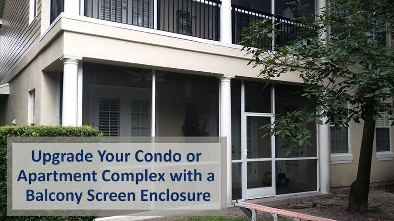 balcony screen enclosure