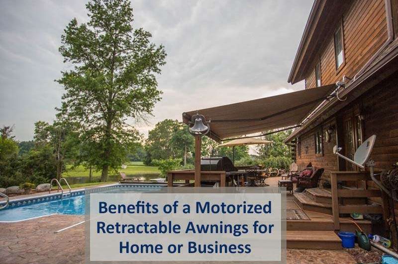 motorized retractable awnings