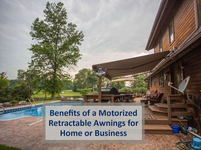 motorized retractable awnings